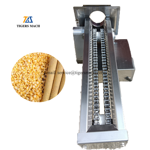Macchina automatica per la trebbiatura del mais fresco