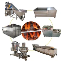 Linea di processo per patate dolci secche
