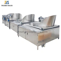 Macchina per friggere cipolle in continuo