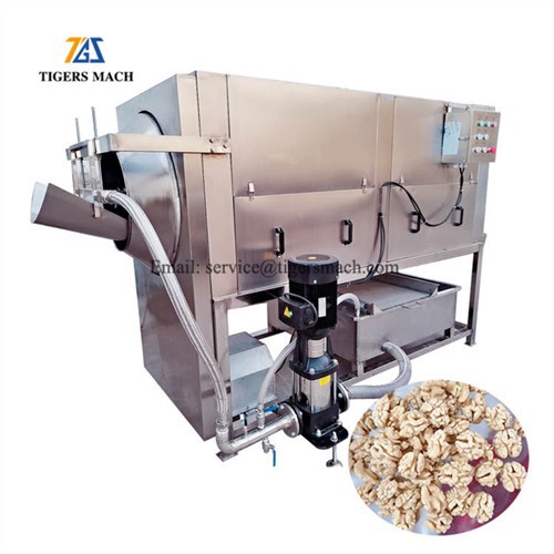 Macchina per sbucciare la pelle di noce